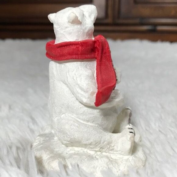 Vintage 2pc Coca-Cola x Madame Alexander 'Off to the North Pole' Figurine Set - Picture 12 of 16